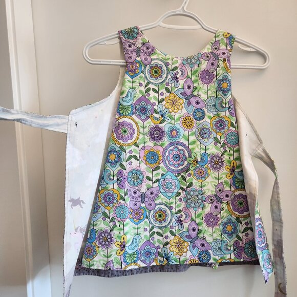 Adorable Reversible Kids Dress - Picture 6 of 7